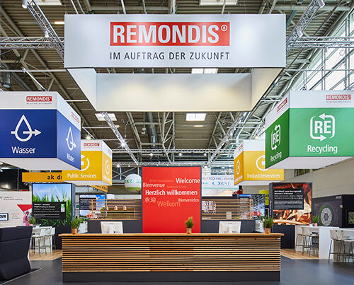 REMONDIS präsentiert sich als einer der weltweit größten Dienstleister für Recycling, Service und Wasser auf der IFAT