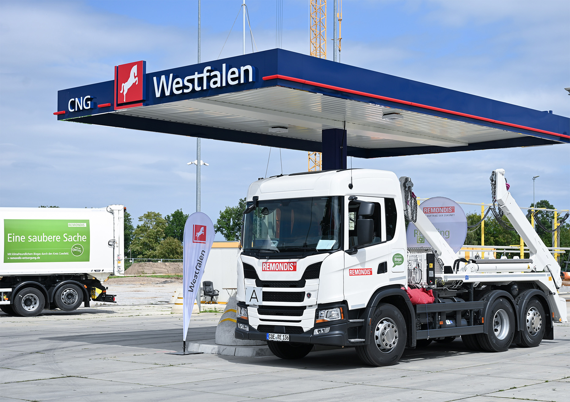 Bio-CNG-Tankstelle in Coesfeld
